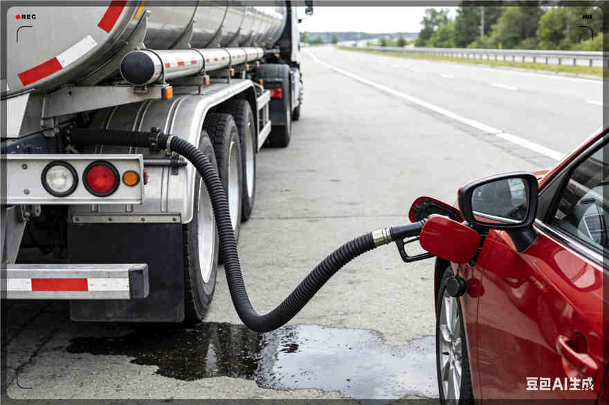 唐河汽车救援送水案例